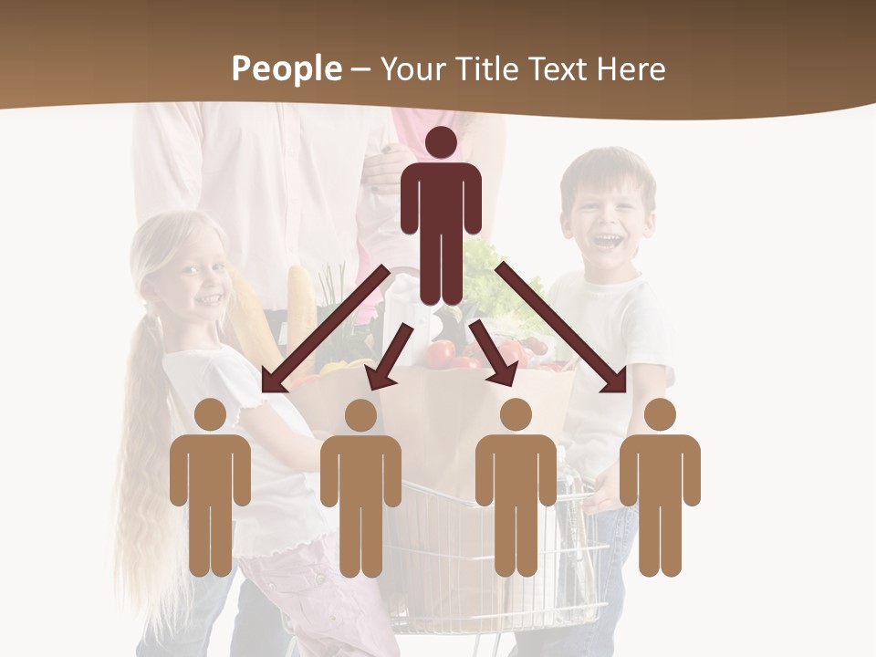 Looking Man Kid PowerPoint Template