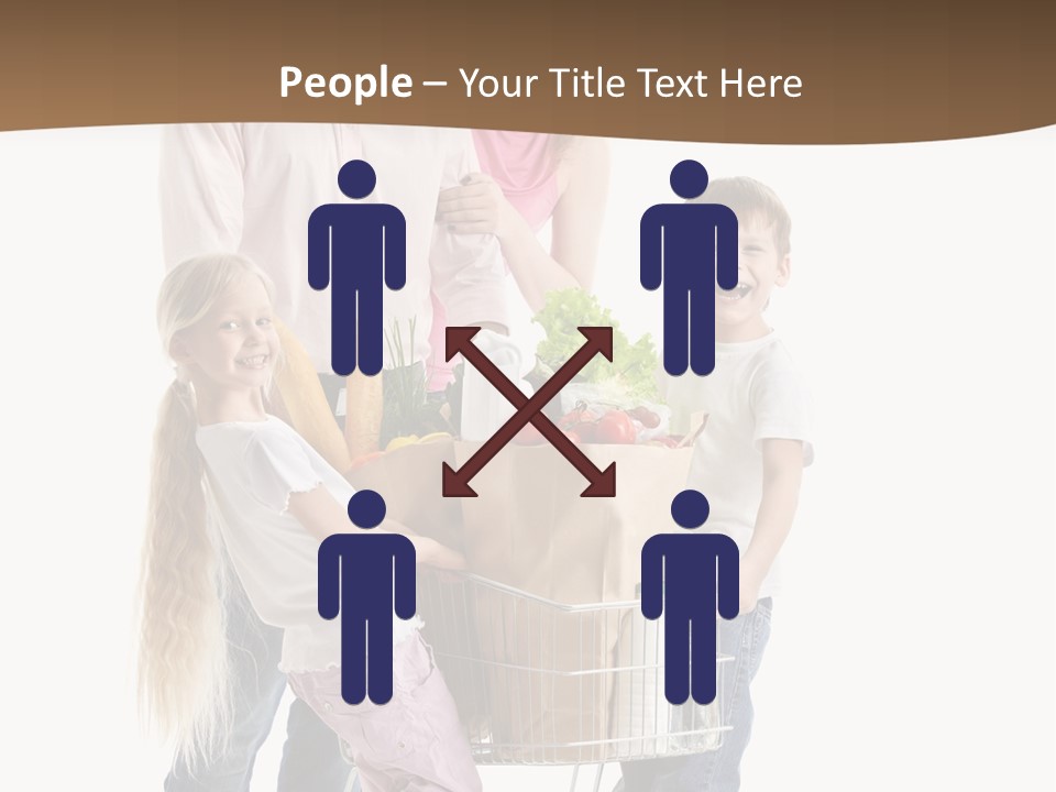 Looking Man Kid PowerPoint Template