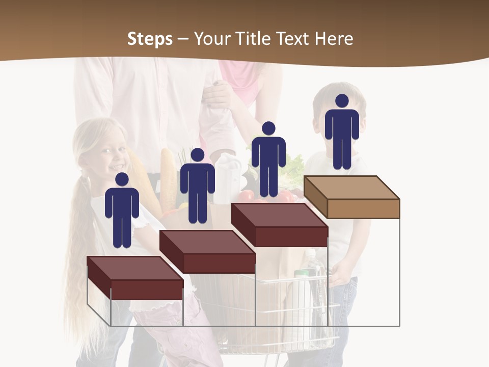 Looking Man Kid PowerPoint Template