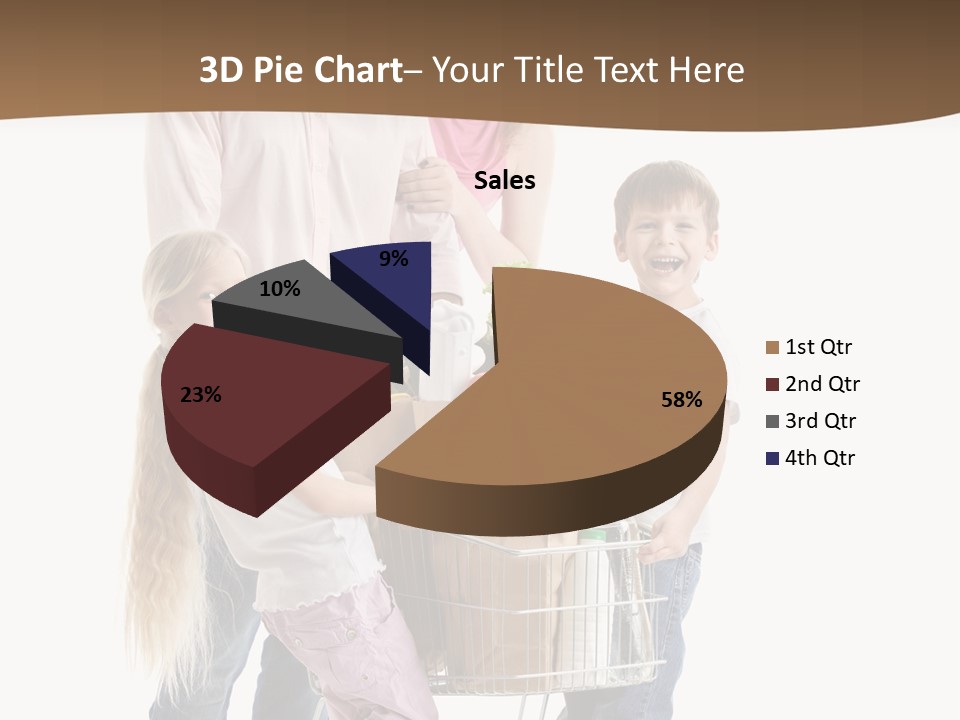 Looking Man Kid PowerPoint Template