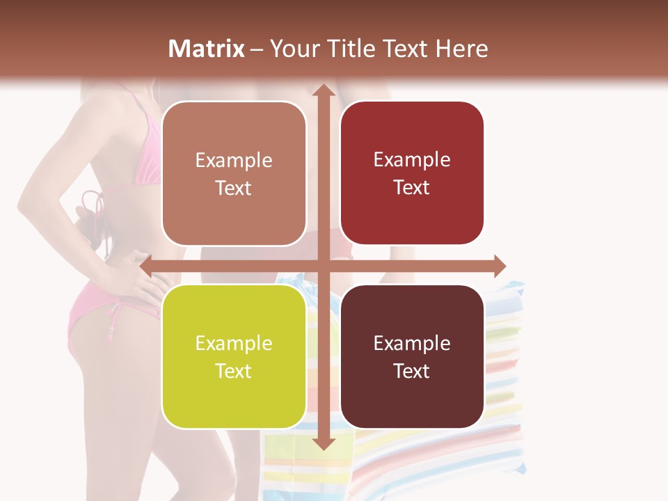 Pretty Skin Portrait PowerPoint Template