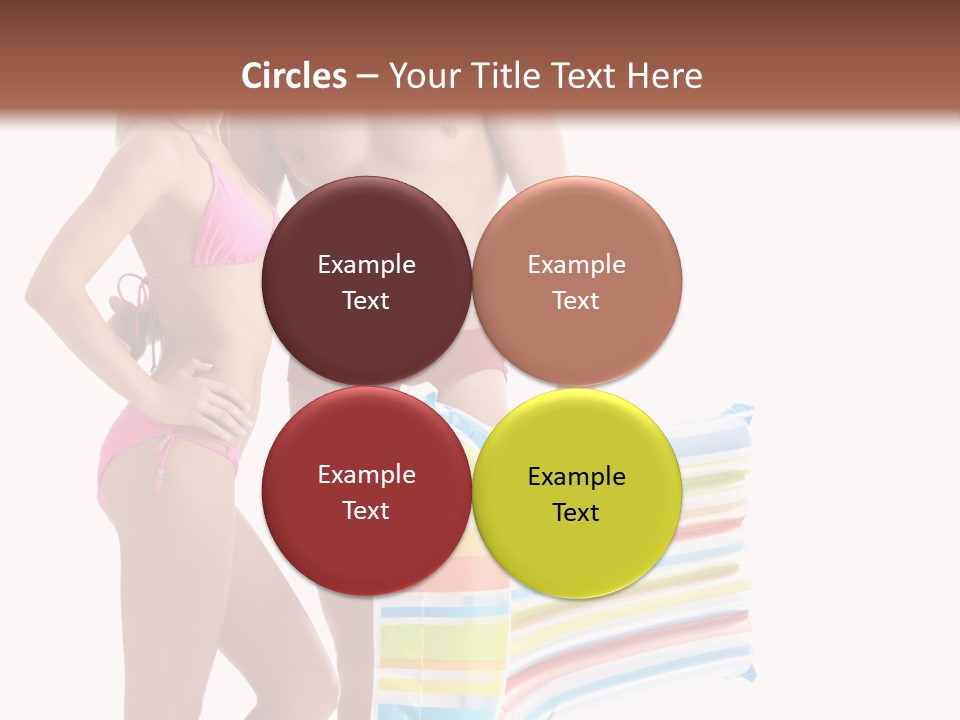 Pretty Skin Portrait PowerPoint Template