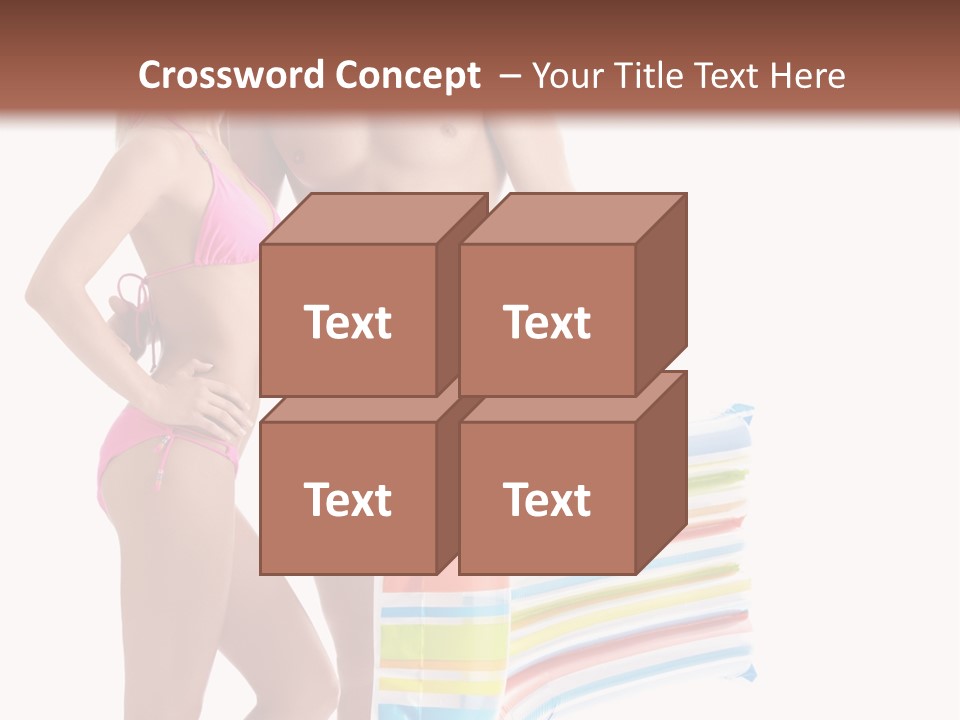 Pretty Skin Portrait PowerPoint Template