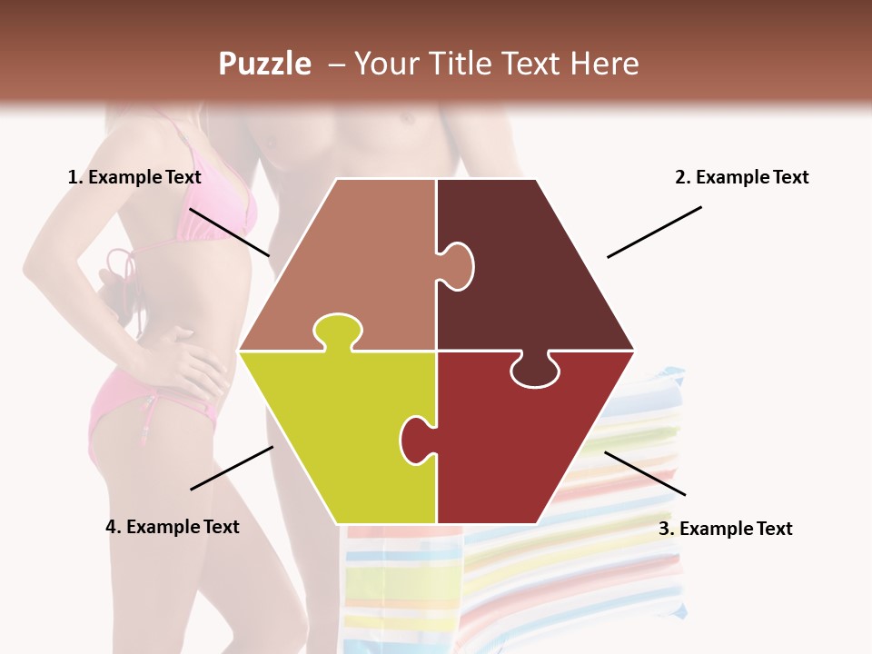 Pretty Skin Portrait PowerPoint Template