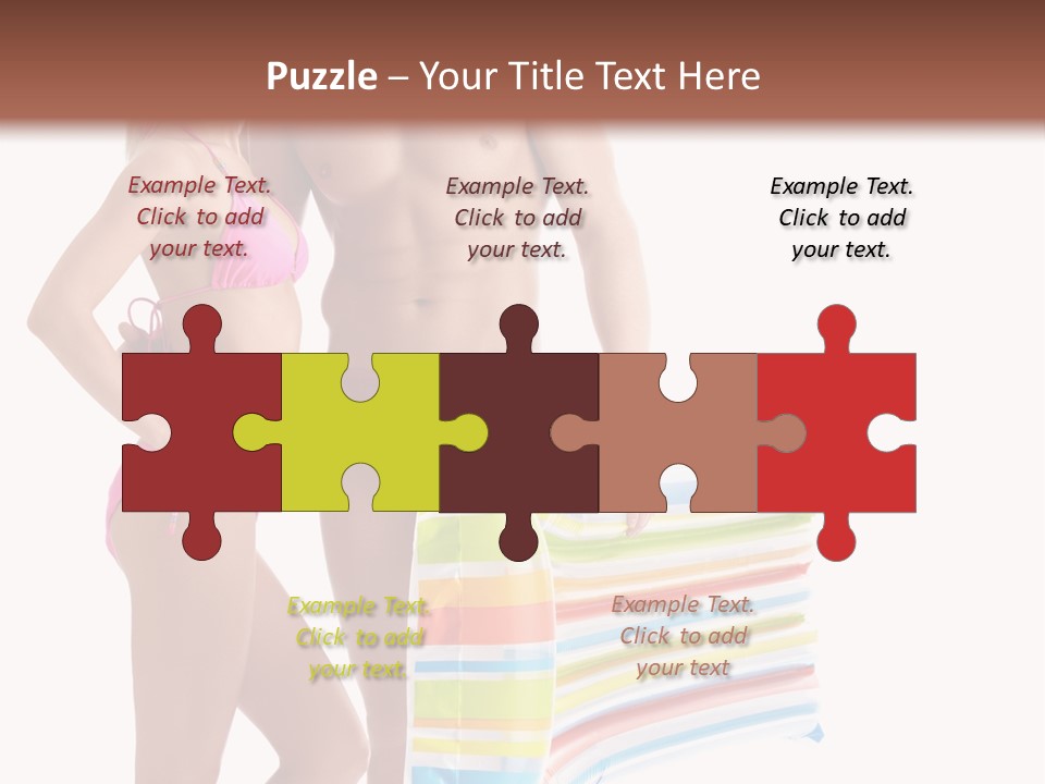 Pretty Skin Portrait PowerPoint Template