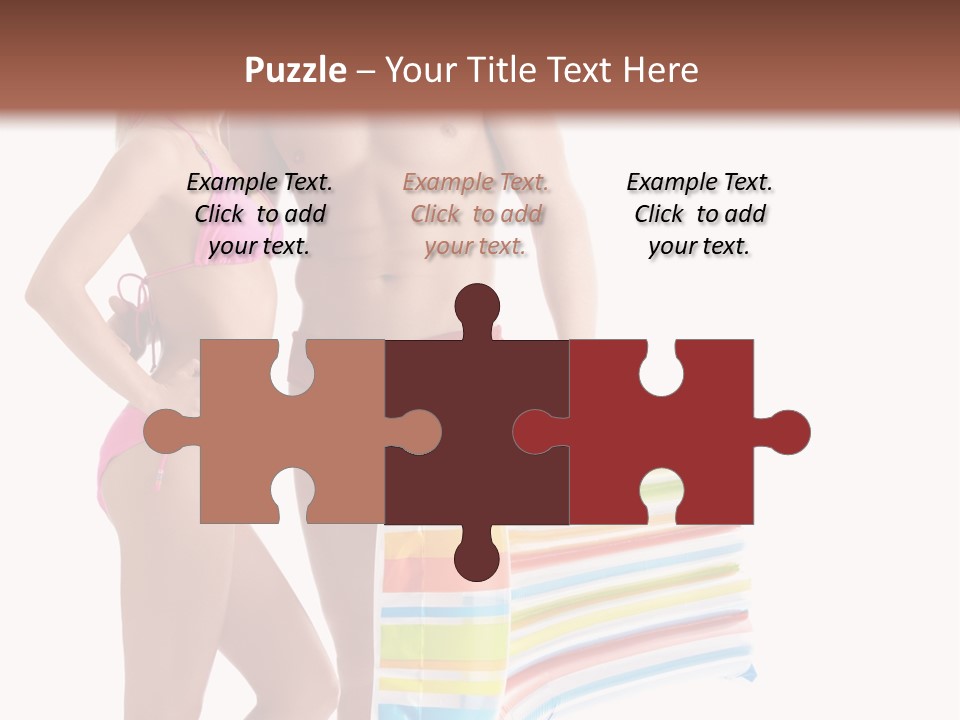 Pretty Skin Portrait PowerPoint Template