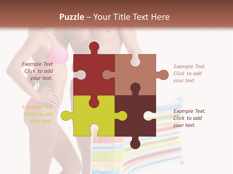 Pretty Skin Portrait PowerPoint Template