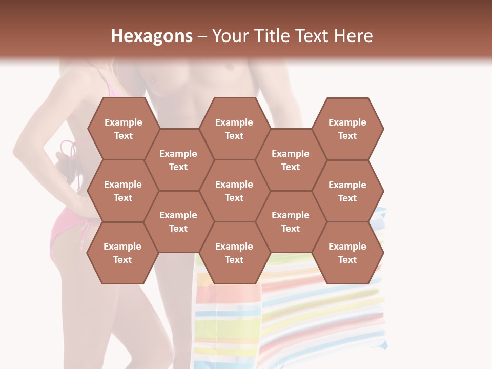 Pretty Skin Portrait PowerPoint Template