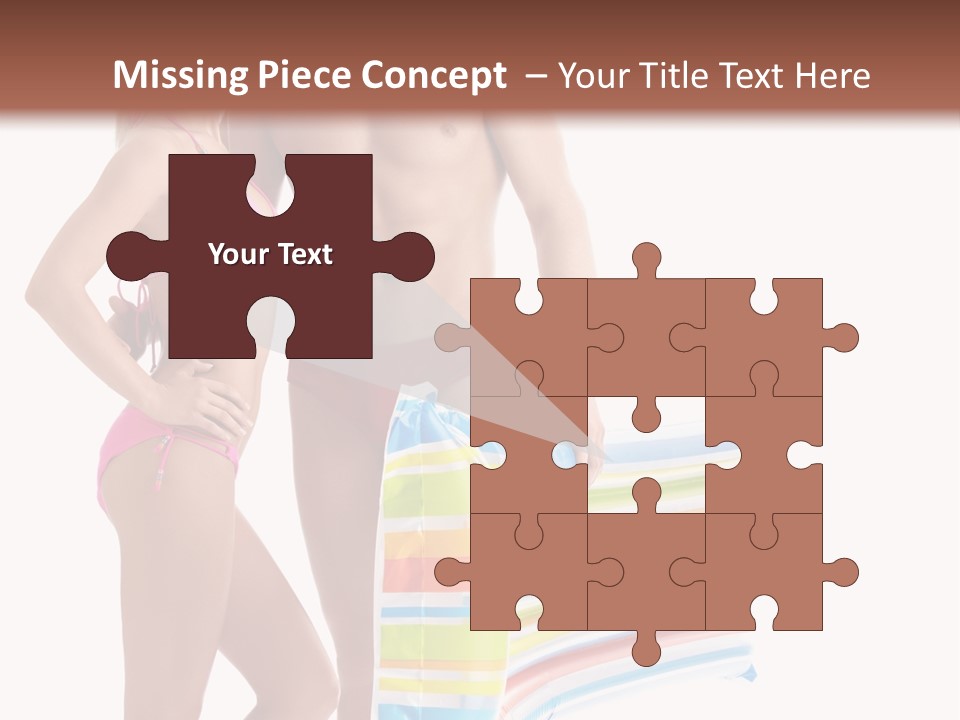 Pretty Skin Portrait PowerPoint Template