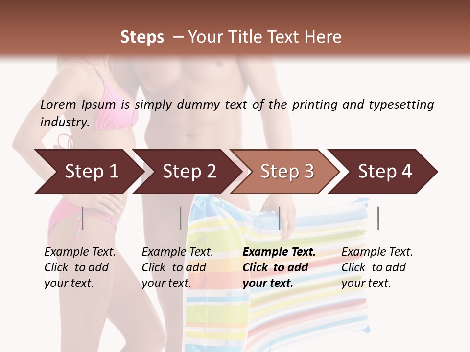 Pretty Skin Portrait PowerPoint Template