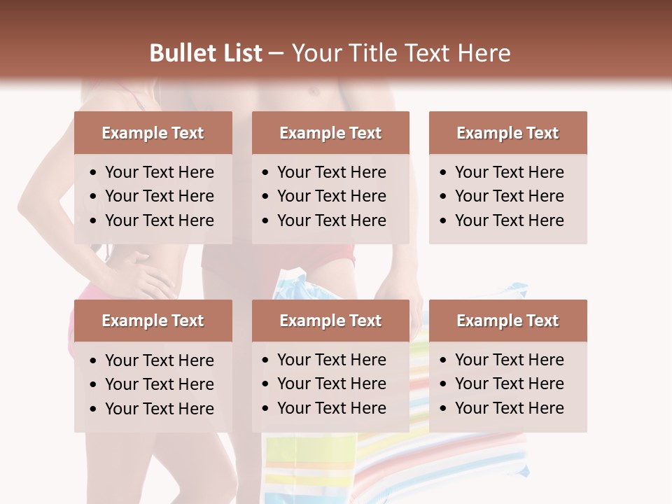 Pretty Skin Portrait PowerPoint Template