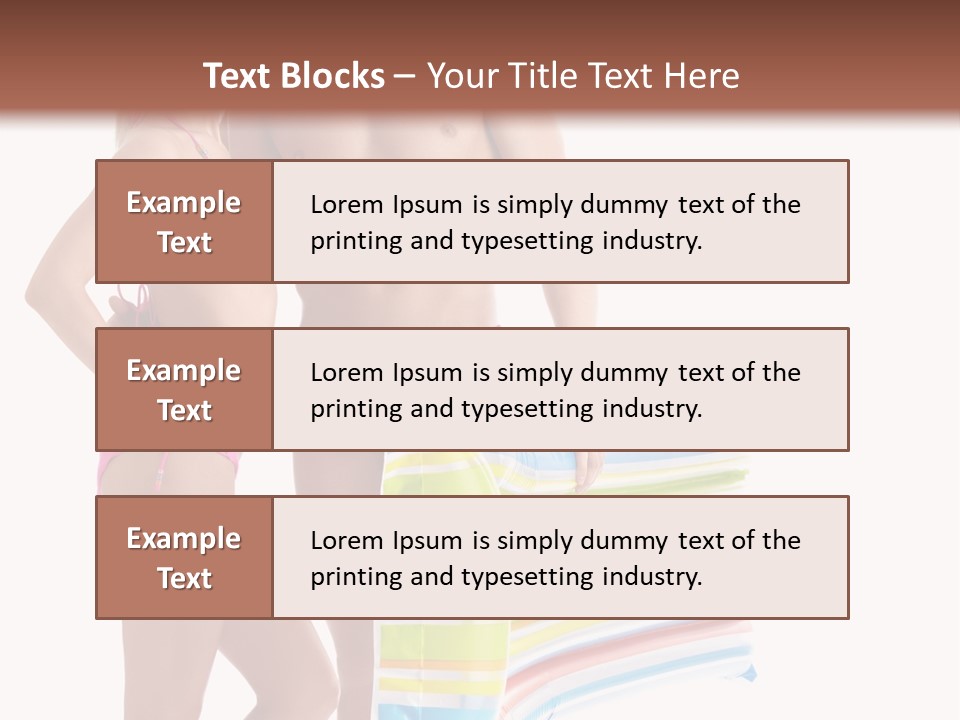 Pretty Skin Portrait PowerPoint Template