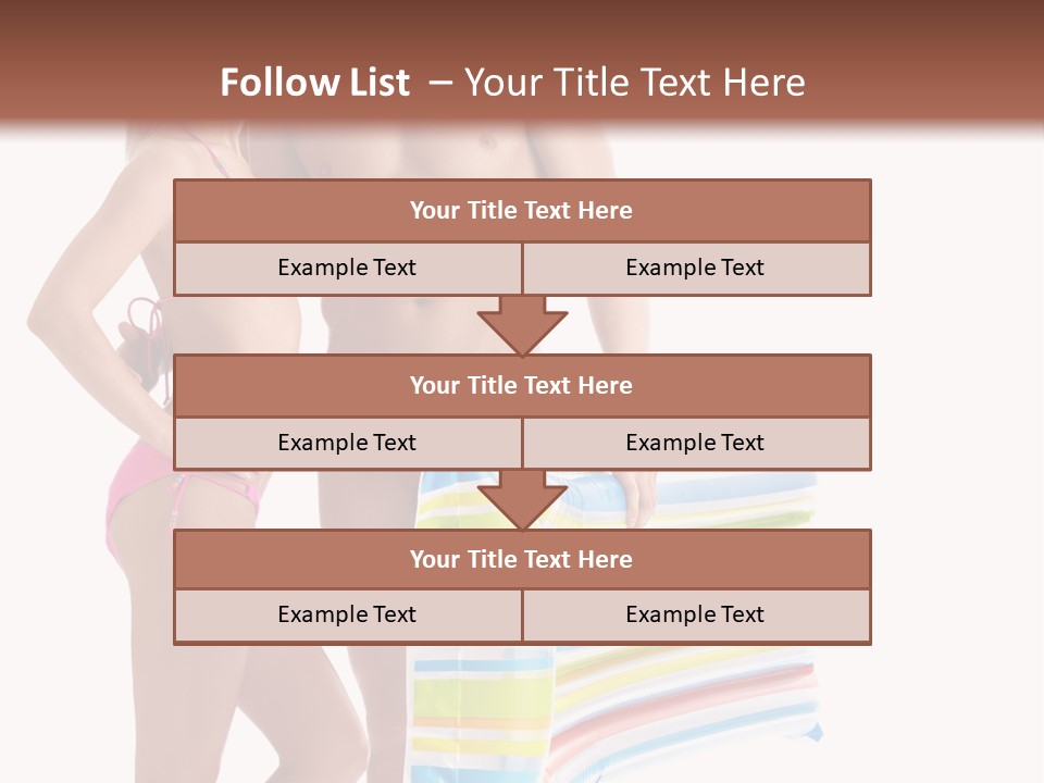 Pretty Skin Portrait PowerPoint Template