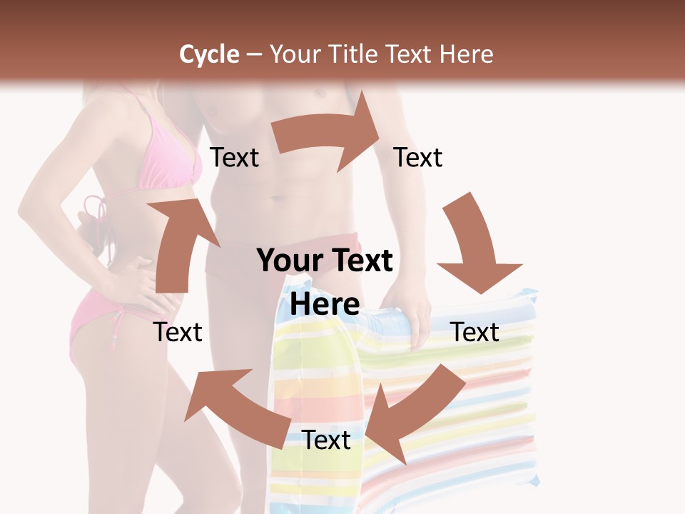 Pretty Skin Portrait PowerPoint Template