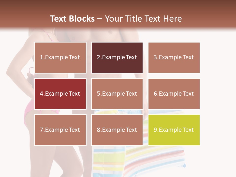 Pretty Skin Portrait PowerPoint Template