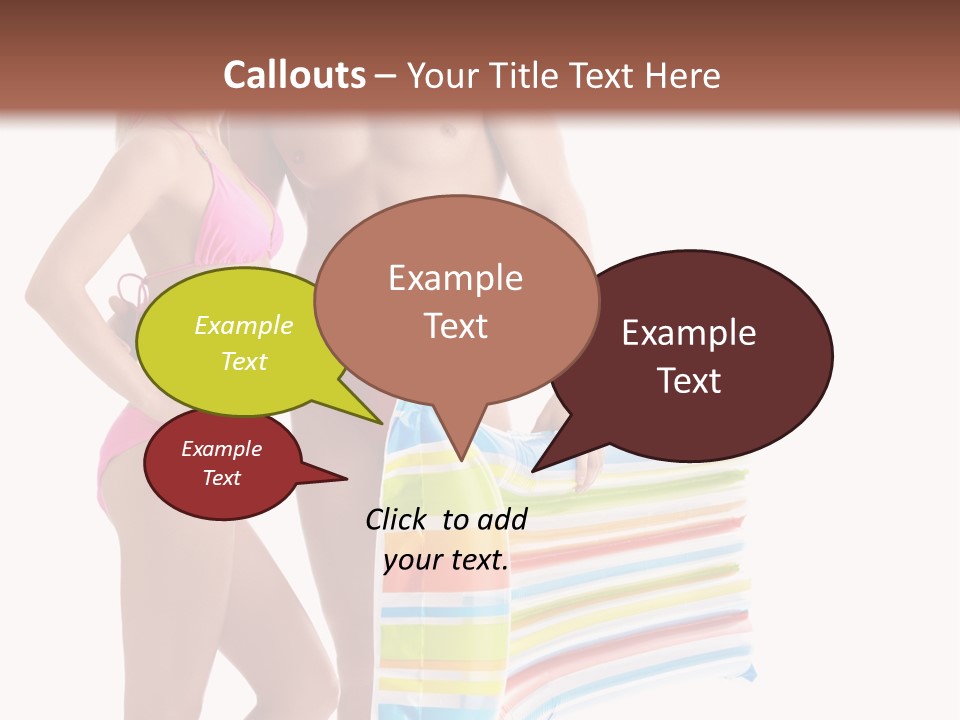 Pretty Skin Portrait PowerPoint Template