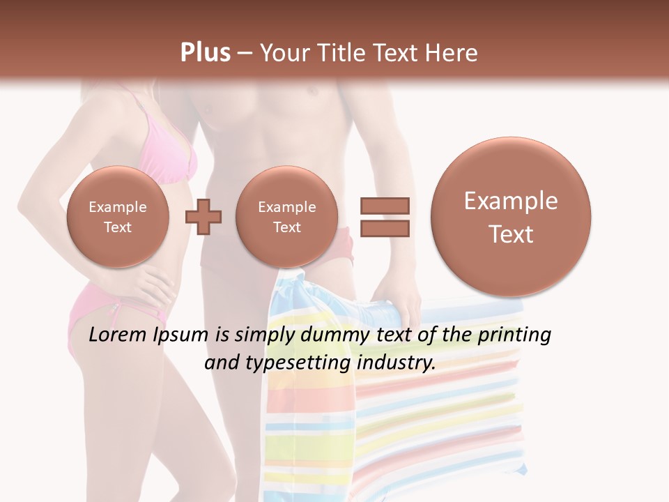 Pretty Skin Portrait PowerPoint Template