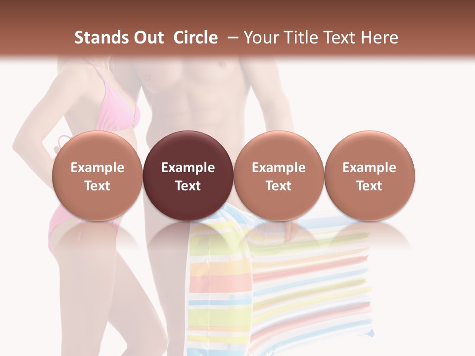 Pretty Skin Portrait PowerPoint Template