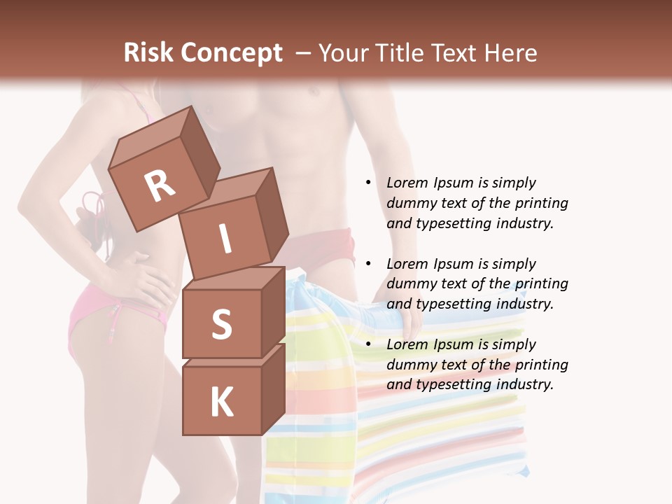 Pretty Skin Portrait PowerPoint Template