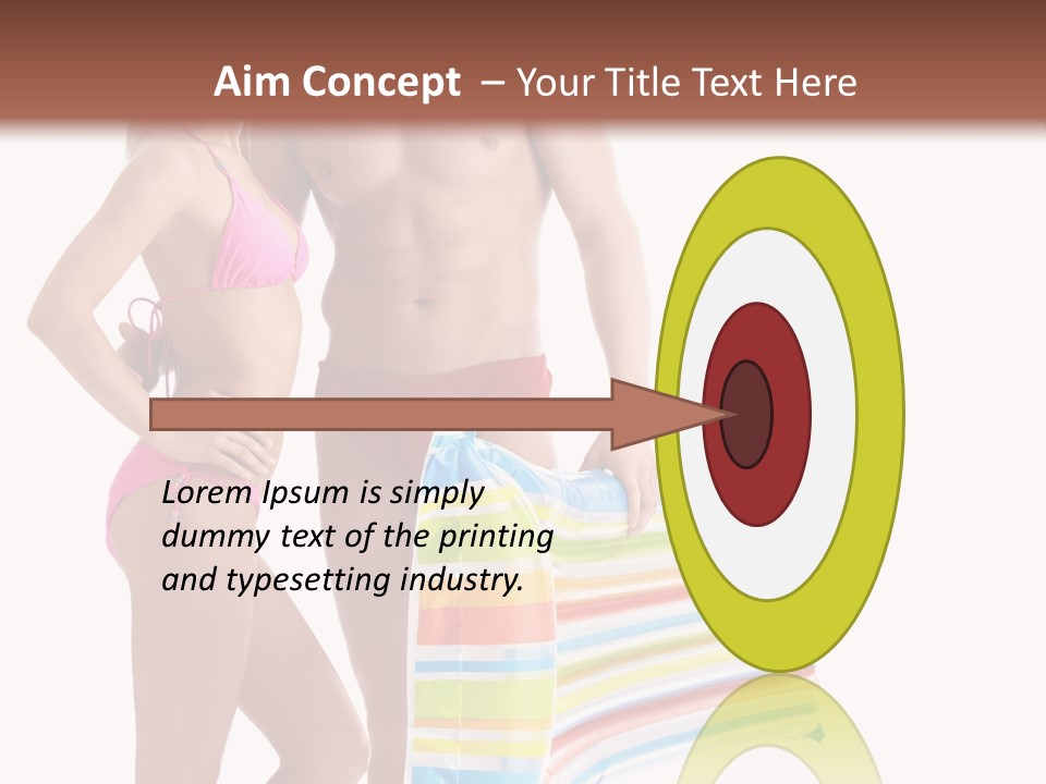 Pretty Skin Portrait PowerPoint Template