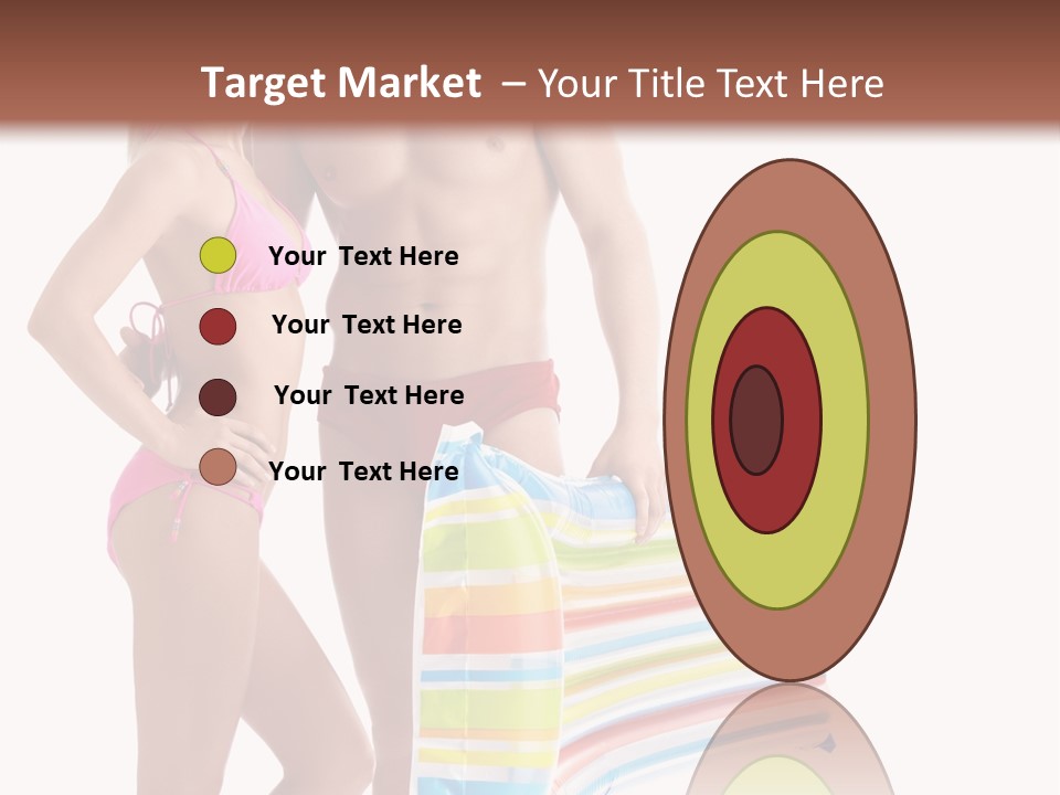 Pretty Skin Portrait PowerPoint Template