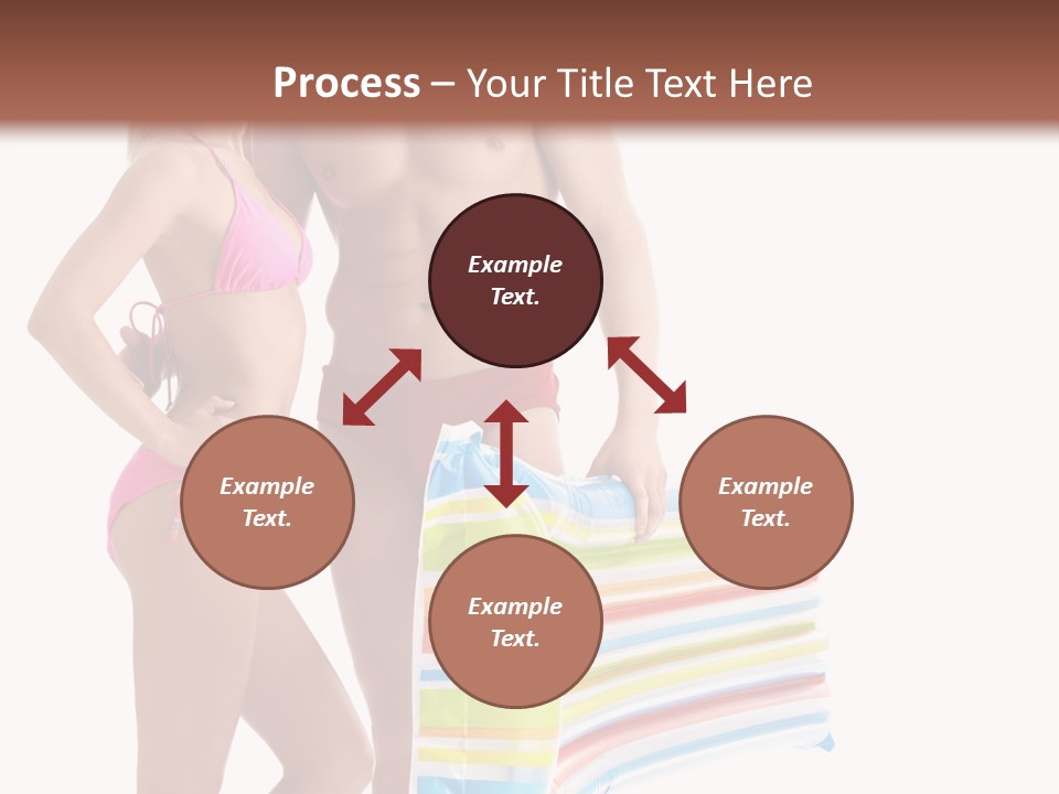 Pretty Skin Portrait PowerPoint Template