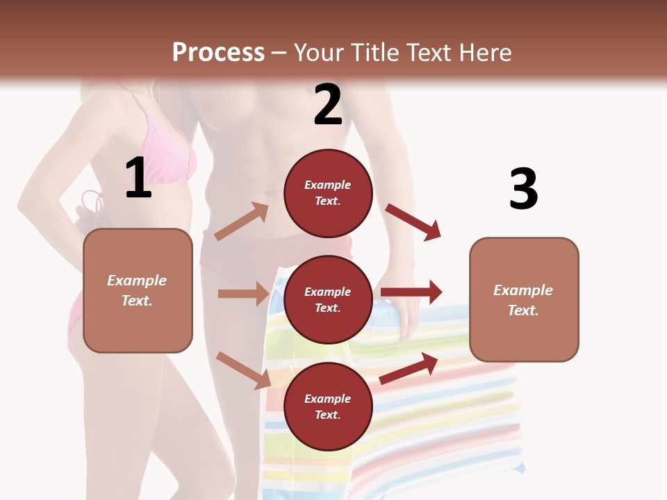 Pretty Skin Portrait PowerPoint Template