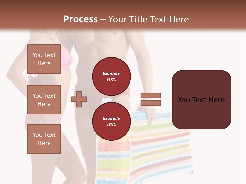 Pretty Skin Portrait PowerPoint Template