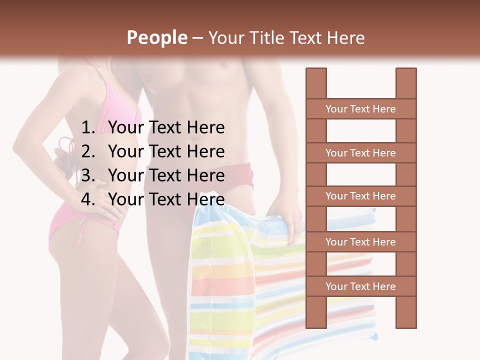 Pretty Skin Portrait PowerPoint Template