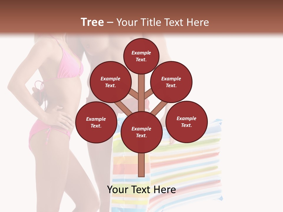 Pretty Skin Portrait PowerPoint Template