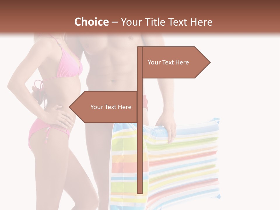 Pretty Skin Portrait PowerPoint Template