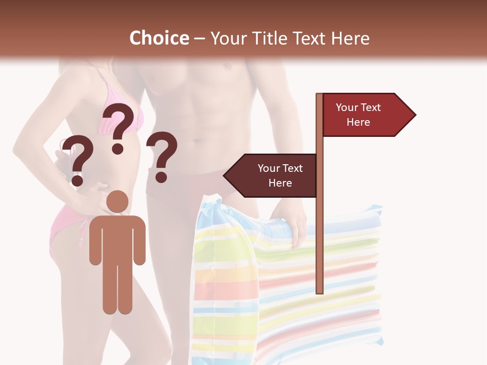 Pretty Skin Portrait PowerPoint Template