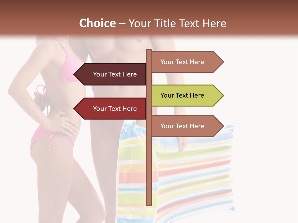 Pretty Skin Portrait PowerPoint Template