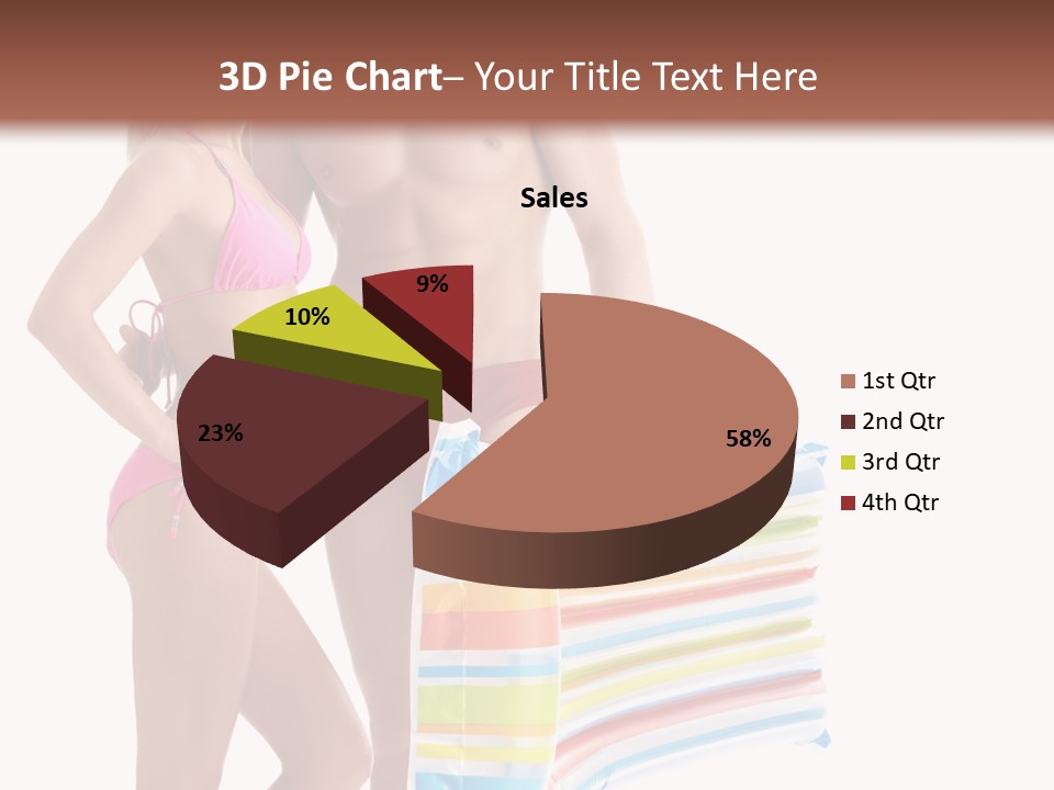 Pretty Skin Portrait PowerPoint Template