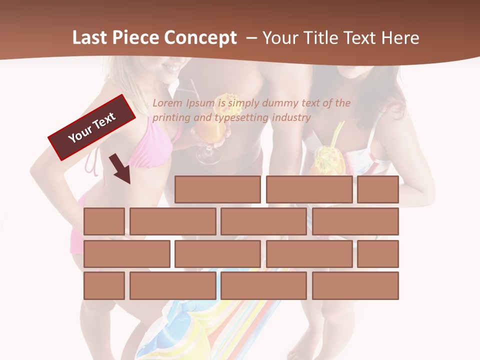 Cocktail Vacation Summer PowerPoint Template