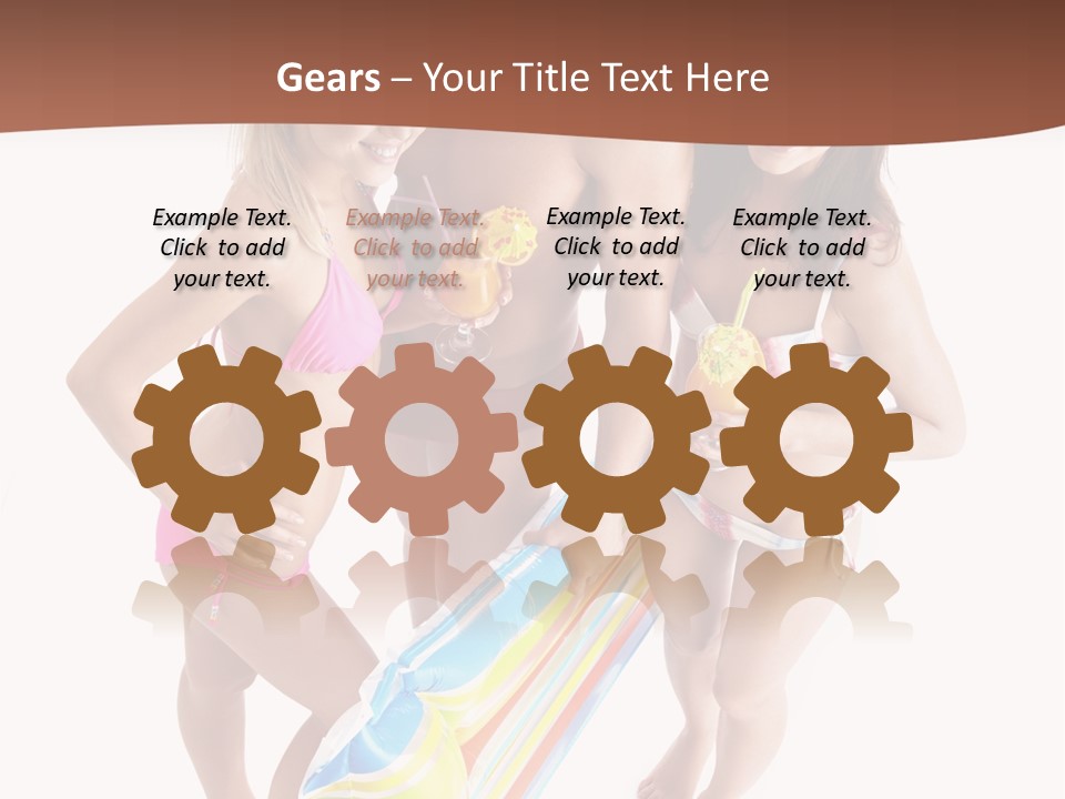 Cocktail Vacation Summer PowerPoint Template