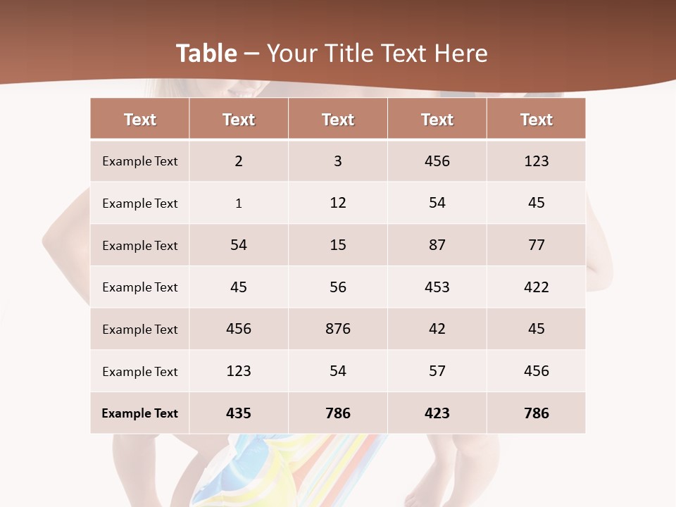 Cocktail Vacation Summer PowerPoint Template