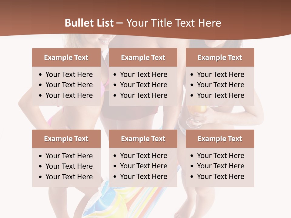 Cocktail Vacation Summer PowerPoint Template