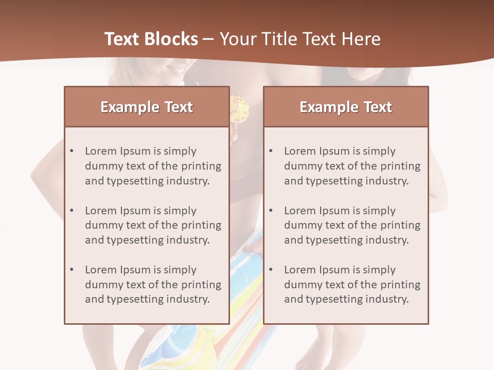 Cocktail Vacation Summer PowerPoint Template