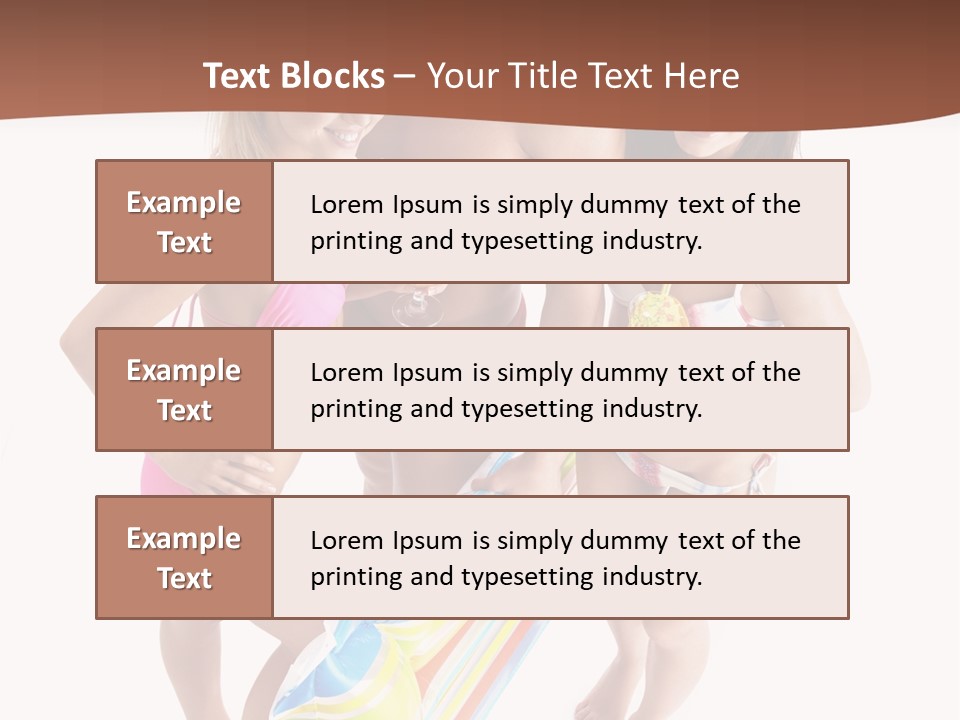 Cocktail Vacation Summer PowerPoint Template