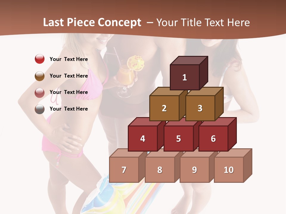 Cocktail Vacation Summer PowerPoint Template