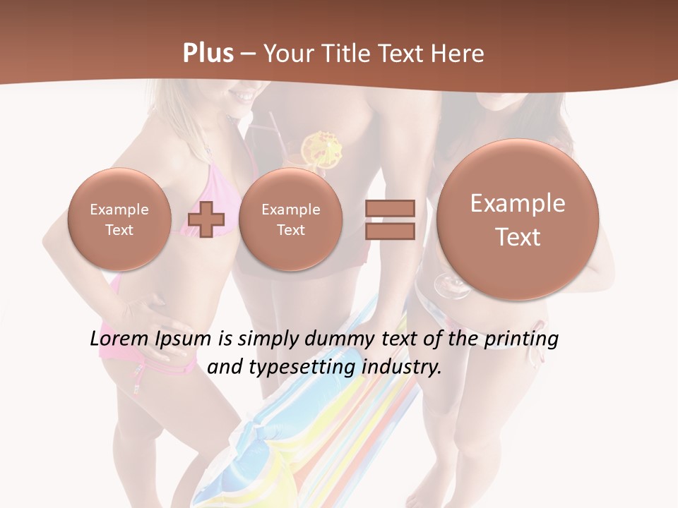 Cocktail Vacation Summer PowerPoint Template