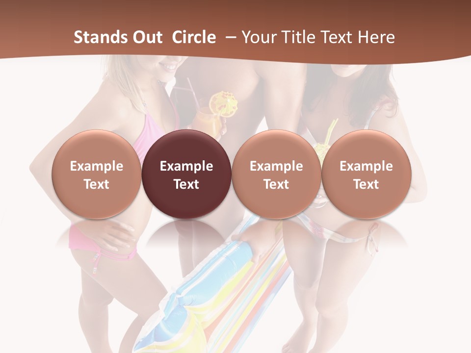 Cocktail Vacation Summer PowerPoint Template