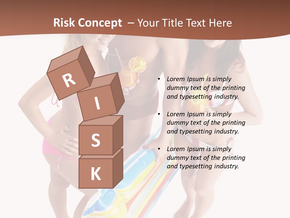 Cocktail Vacation Summer PowerPoint Template