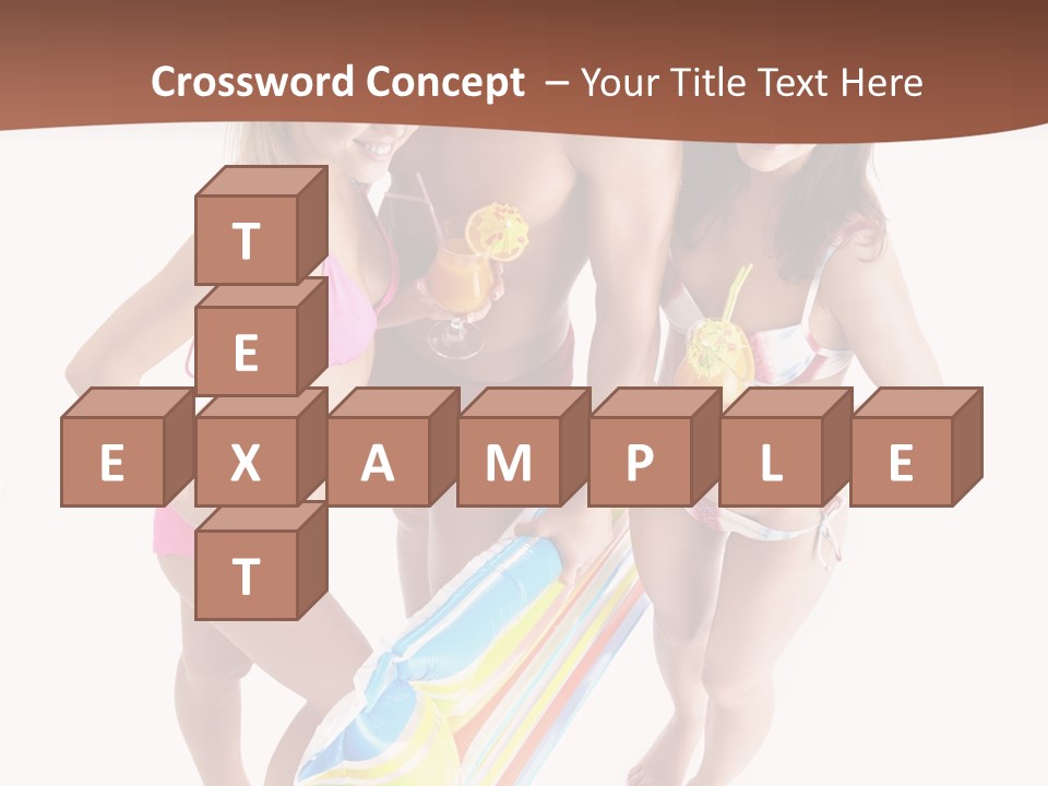 Cocktail Vacation Summer PowerPoint Template