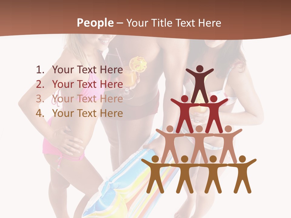 Cocktail Vacation Summer PowerPoint Template