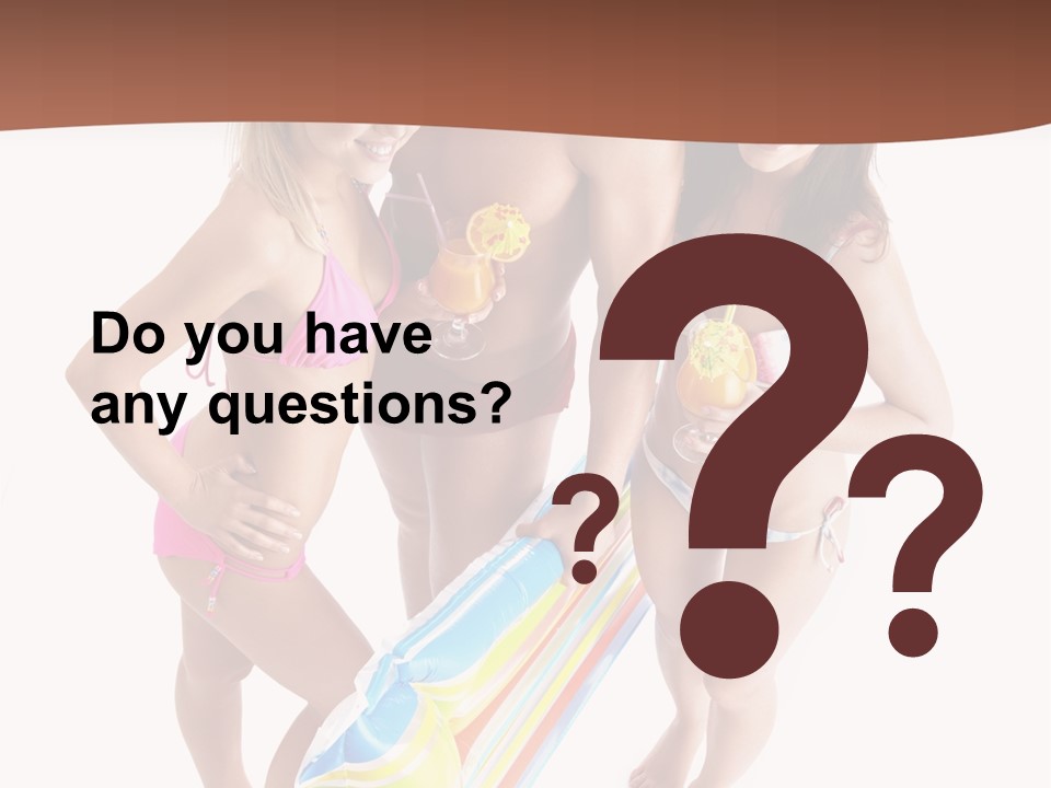 Cocktail Vacation Summer PowerPoint Template