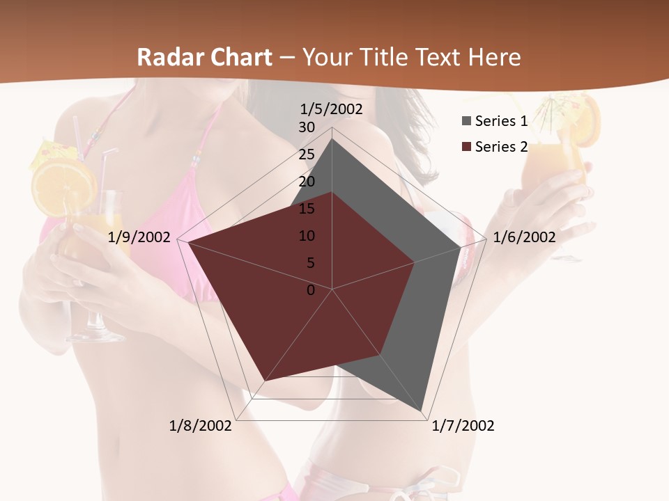 Looking Cocktail Vacation PowerPoint Template