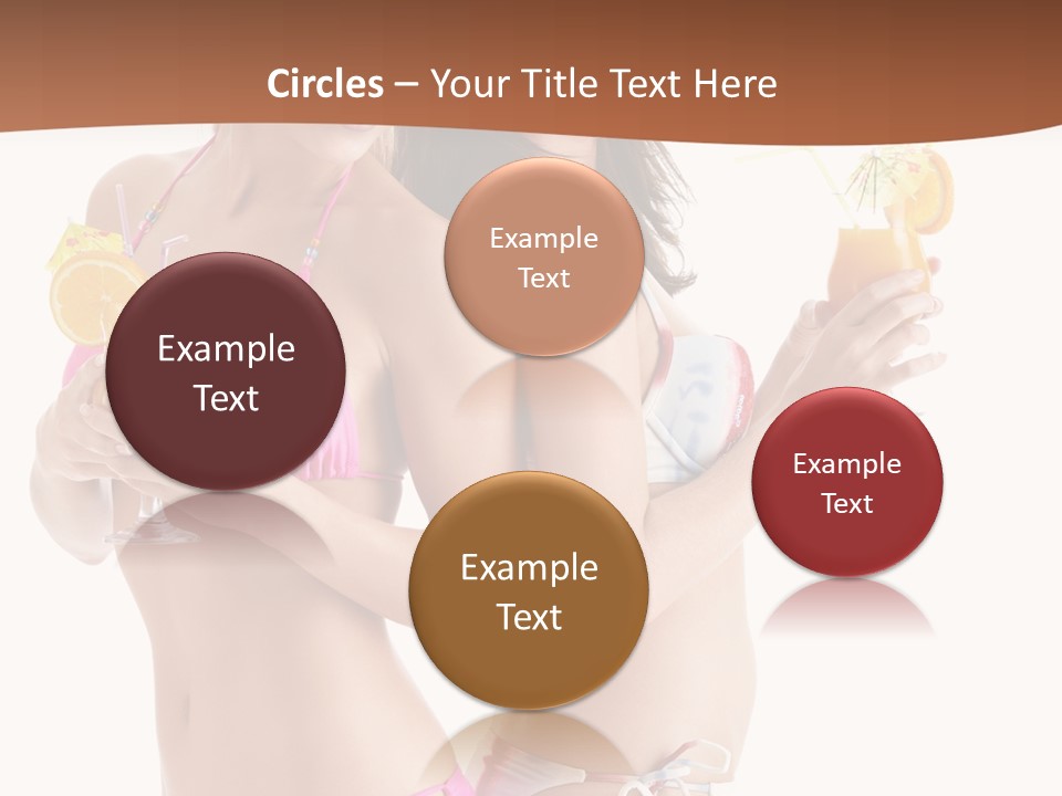 Looking Cocktail Vacation PowerPoint Template