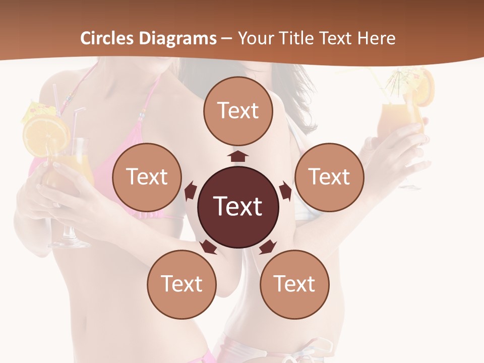 Looking Cocktail Vacation PowerPoint Template